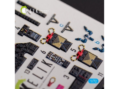 Avro Vulcan B.2 Front Cockpit - Interior 3d Decals For Airfix Kit - zdjęcie 4