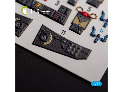 Avro Vulcan B.2 Front Cockpit - Interior 3d Decals For Airfix Kit - zdjęcie 5