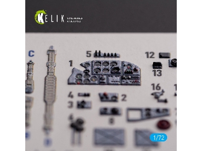 Il-2 Shturmovik - Interior 3d Decals For Tamiya Kit - zdjęcie 3
