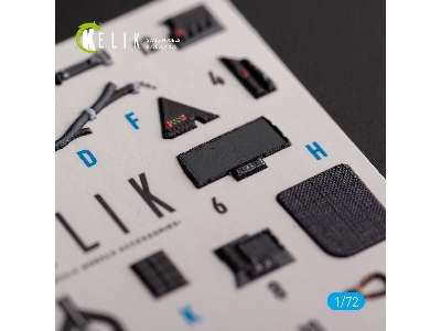 F-35b - Interior 3d Decals For Tamiya Kit - zdjęcie 2