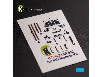 Iar.81c - Interior 3d Decals For Ibg Models Kit - zdjęcie 1
