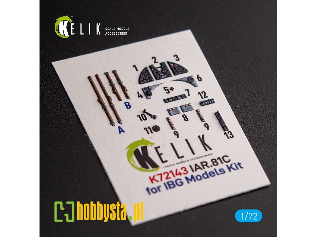 Iar.81c - Interior 3d Decals For Ibg Models Kit - zdjęcie 1