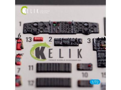 Hc.1 'chinook' - Interior 3d Decals For Airfix Kit - zdjęcie 3