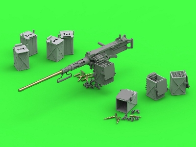 Browning M2hb .50 Cal (12,7mm) - Karabin Maszynowy Z Mocowaniem Czołgowym - Wczesny Okres Ii W.św. (Kołyska D69820 Z Małą S