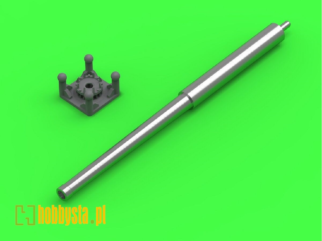 Lufa Włoskiego Działa 90mm L/53 (Cannone Da 90/53) - Z Tuleją Osłaniającą - Używane Na Późnych Semovente M41m - zdjęci Lufa Włoskiego Działa 90mm L/53 (Cannone Da 90/53) - Z Tuleją Osłaniającą - Używane Na Późnych Semovente M41m - zdjęci
