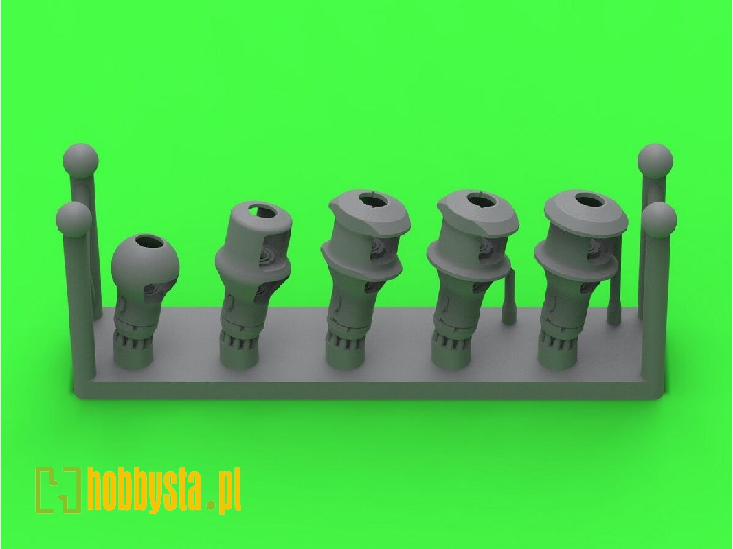 Zestaw Hamulców Wylotowych Do Niemieckich Dział 7,5cm Pak/Kwk/Stuk 40 (5 Typów) - zdjęcie 1 Zestaw Hamulców Wylotowych Do Niemieckich Dział 7,5cm Pak/Kwk/Stuk 40 (5 Typów) - zdjęcie 1