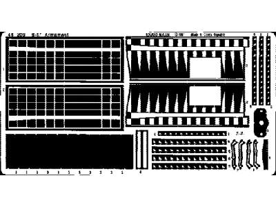  B-17 armament 1/48 - Monogram - blaszki - zdjęcie 1