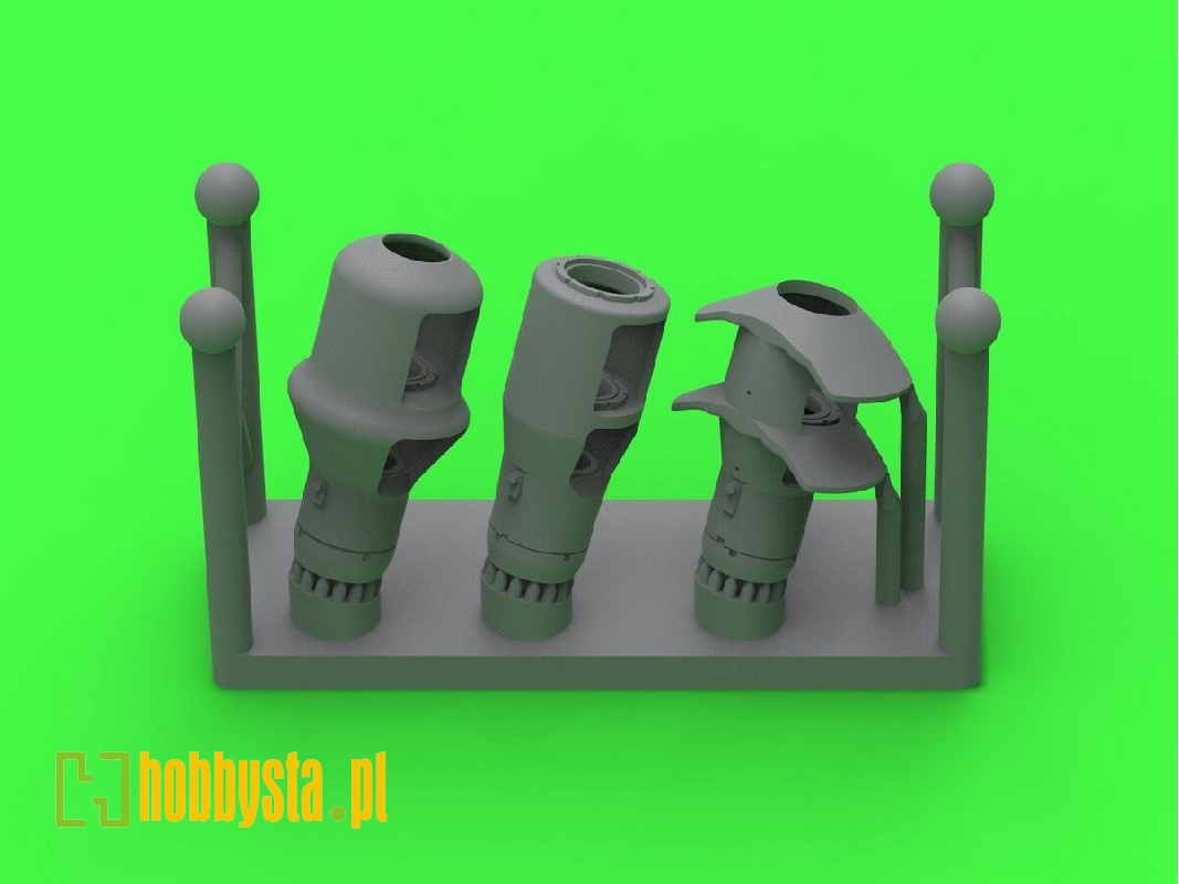 Zestaw Hamulców Wylotowych Do Niemieckich Haubic 10,5cm Lefh 18(M), Lefh 18/40, Stuh 42 (Używane Do Haubic Holowanych Oraz Na Zestaw Hamulców Wylotowych Do Niemieckich Haubic 10,5cm Lefh 18(M), Lefh 18/40, Stuh 42 (Używane Do Haubic Holowanych Oraz Na