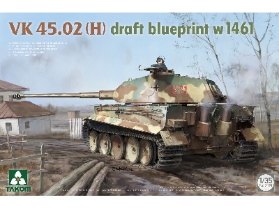 Vk 45.02(H) Draft Blueprint W 1461 - zdjęcie 1