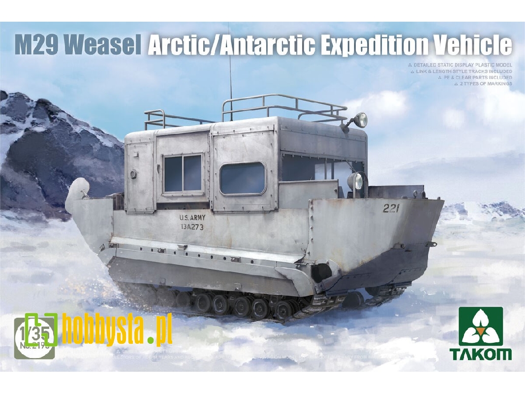M29 Weasel Arctic/Antarctic Expedition Vehicle - zdjęcie 1