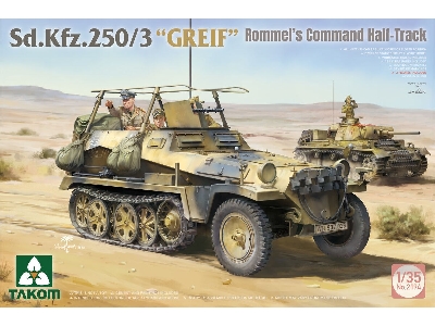 Sd.Kfz.250/3 'greif' Rommel's Command Half-track - zdjęcie 1