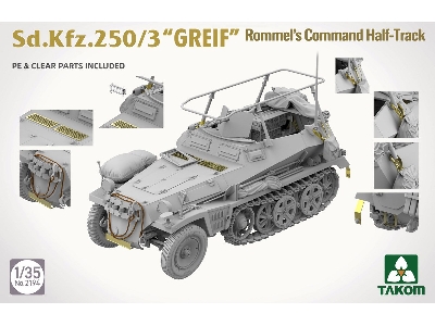 Sd.Kfz.250/3 'greif' Rommel's Command Half-track - zdjęcie 4