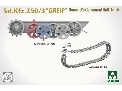 Sd.Kfz.250/3 'greif' Rommel's Command Half-track - zdjęcie 7