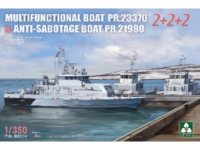 Multifunctional Boat Pr. 23370 And Anti-sabotage Boat Pr. 21980 (2+2+2) - zdjęcie 1