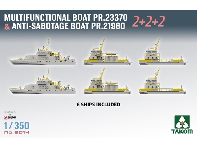 Multifunctional Boat Pr. 23370 And Anti-sabotage Boat Pr. 21980 (2+2+2) - zdjęcie 3