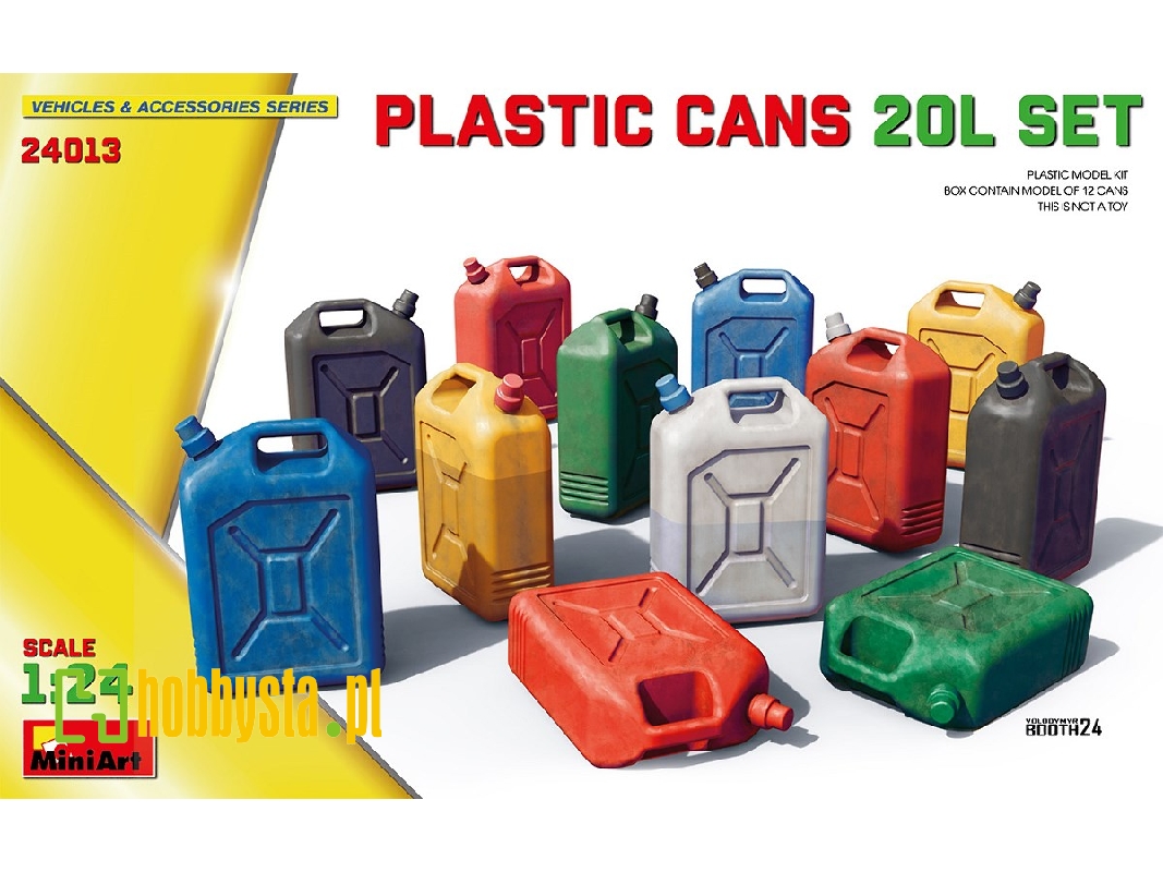 Plastic Cans 20l Set - zdjęcie 1 Plastic Cans 20l Set - zdjęcie 1