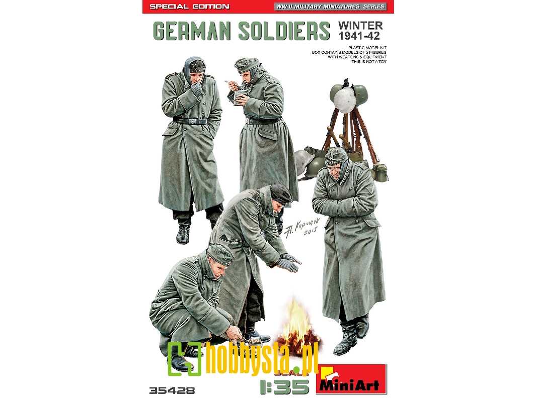 German Soldiers. Winter 1941-42. Special Edition - zdjęcie 1