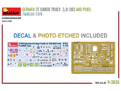 German 3t Cargo Truck 3,6-36s Mid Prod. Pmq600-type - zdjęcie 7