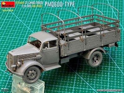 German 3t Cargo Truck 3,6-36s Mid Prod. Pmq600-type - zdjęcie 14