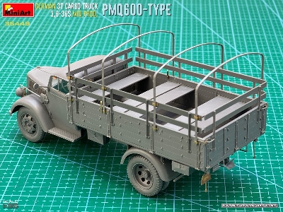 German 3t Cargo Truck 3,6-36s Mid Prod. Pmq600-type - zdjęcie 16