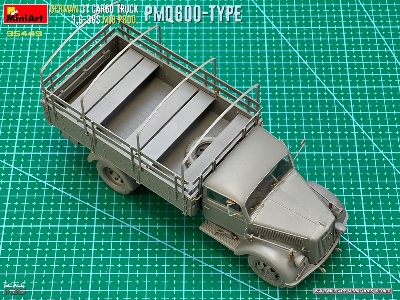 German 3t Cargo Truck 3,6-36s Mid Prod. Pmq600-type - zdjęcie 17