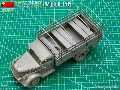 German 3t Cargo Truck 3,6-36s Mid Prod. Pmq600-type - zdjęcie 39