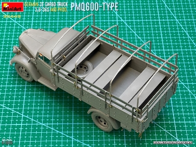 German 3t Cargo Truck 3,6-36s Mid Prod. Pmq600-type - zdjęcie 40