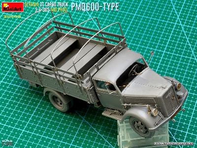 German 3t Cargo Truck 3,6-36s Mid Prod. Pmq600-type - zdjęcie 42
