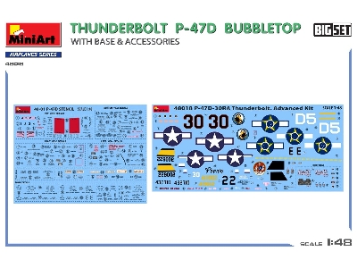 Thunderbolt P-47d Bubbletop With Base & Accessories. Big Set - zdjęcie 5