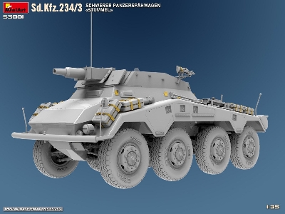 Sd.Kfz.234/3 Schwerer PanzerspĂ„â€šĂ‚Â¤hwagen Ä‚â€šĂ‚Â«stummelÄ‚â€šĂ‚Â» - zdjÄ™cie 2