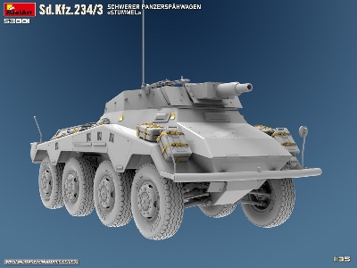 Sd.Kfz.234/3 Schwerer PanzerspĂ„â€šĂ‚Â¤hwagen Ä‚â€šĂ‚Â«stummelÄ‚â€šĂ‚Â» - zdjÄ™cie 6