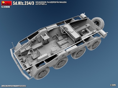 Sd.Kfz.234/3 Schwerer PanzerspĂ„â€šĂ‚Â¤hwagen Ä‚â€šĂ‚Â«stummelÄ‚â€šĂ‚Â» - zdjÄ™cie 8