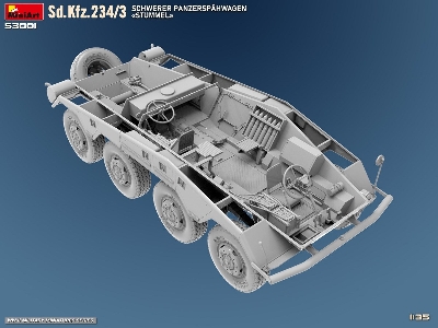 Sd.Kfz.234/3 Schwerer PanzerspĂ„â€šĂ‚Â¤hwagen Ä‚â€šĂ‚Â«stummelÄ‚â€šĂ‚Â» - zdjÄ™cie 10
