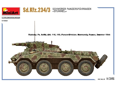 Sd.Kfz.234/3 Schwerer PanzerspĂ„â€šĂ‚Â¤hwagen Ä‚â€šĂ‚Â«stummelÄ‚â€šĂ‚Â» - zdjÄ™cie 15
