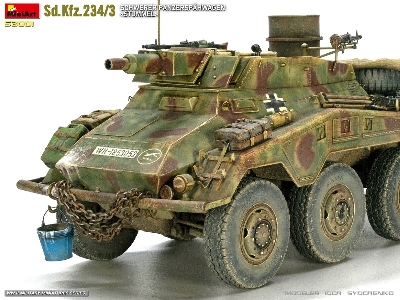 Sd.Kfz.234/3 Schwerer PanzerspĂ„â€šĂ‚Â¤hwagen Ä‚â€šĂ‚Â«stummelÄ‚â€šĂ‚Â» - zdjÄ™cie 18