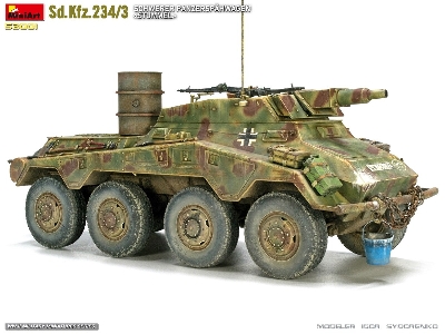 Sd.Kfz.234/3 Schwerer PanzerspĂ„â€šĂ‚Â¤hwagen Ä‚â€šĂ‚Â«stummelÄ‚â€šĂ‚Â» - zdjÄ™cie 19