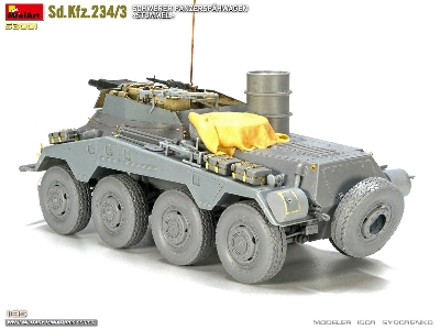Sd.Kfz.234/3 Schwerer PanzerspĂ„â€šĂ‚Â¤hwagen Ä‚â€šĂ‚Â«stummelÄ‚â€šĂ‚Â» - zdjÄ™cie 36