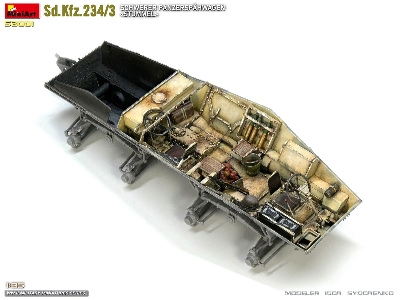 Sd.Kfz.234/3 Schwerer PanzerspĂ„â€šĂ‚Â¤hwagen Ä‚â€šĂ‚Â«stummelÄ‚â€šĂ‚Â» - zdjÄ™cie 37