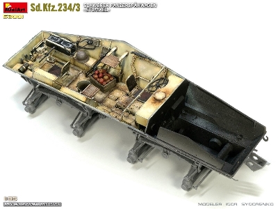 Sd.Kfz.234/3 Schwerer PanzerspĂ„â€šĂ‚Â¤hwagen Ä‚â€šĂ‚Â«stummelÄ‚â€šĂ‚Â» - zdjÄ™cie 38