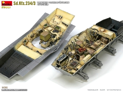 Sd.Kfz.234/3 Schwerer PanzerspĂ„â€šĂ‚Â¤hwagen Ä‚â€šĂ‚Â«stummelÄ‚â€šĂ‚Â» - zdjÄ™cie 39