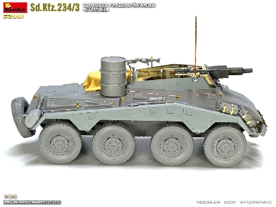 Sd.Kfz.234/3 Schwerer PanzerspĂ„â€šĂ‚Â¤hwagen Ä‚â€šĂ‚Â«stummelÄ‚â€šĂ‚Â» - zdjÄ™cie 40