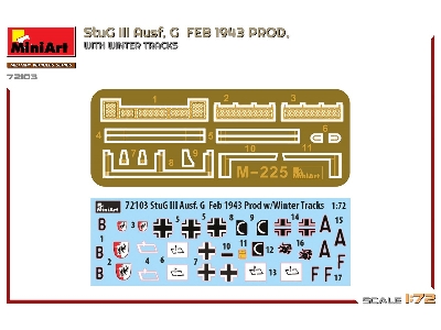 Stug Iii Ausf. G Feb 1943 Prod. With Winter Tracks - zdjęcie 2