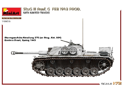 Stug Iii Ausf. G Feb 1943 Prod. With Winter Tracks - zdjęcie 5
