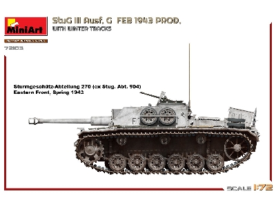 Stug Iii Ausf. G Feb 1943 Prod. With Winter Tracks - zdjęcie 6