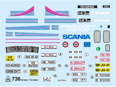 Scania T143 M500 Topline - zdjęcie 3