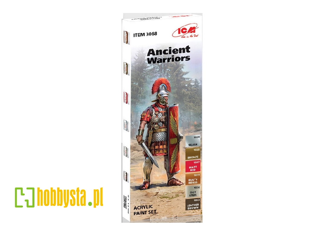 Acrylic Paint Set For Ancient Warriors - zdjęcie 1