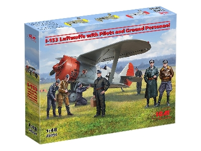 I-153 Luftwaffe With Pilots And Ground Personnel - zdjęcie 2