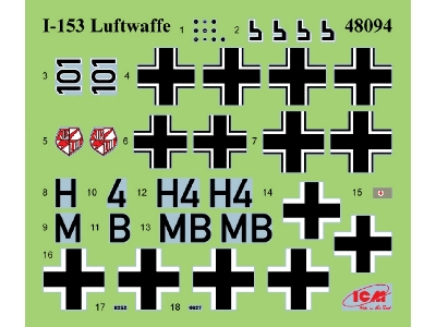 I-153 Luftwaffe With Pilots And Ground Personnel - zdjęcie 9