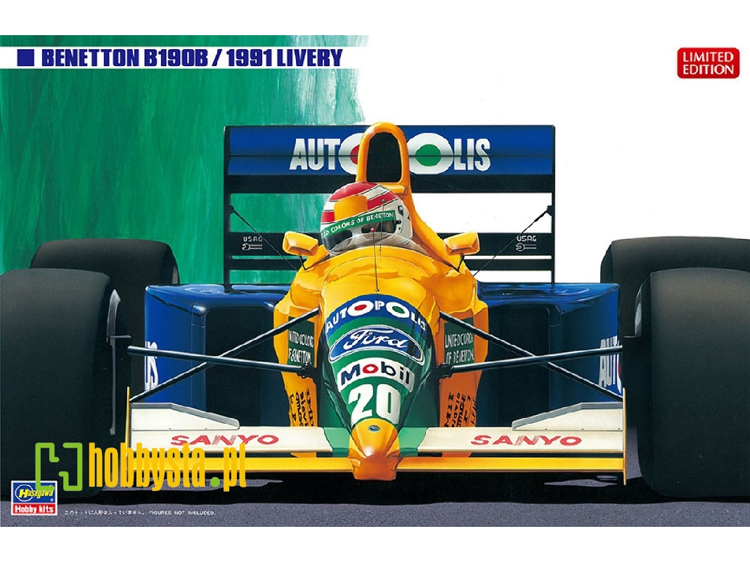 Benetton B190b / 1991 Livery - zdjęcie 1 Benetton B190b / 1991 Livery - zdjęcie 1