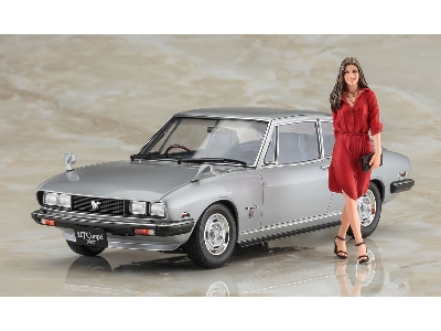 Isuzu 117 Coupe Late Version (Xe) With Cool Beauty Girl's Figure - zdjęcie 2